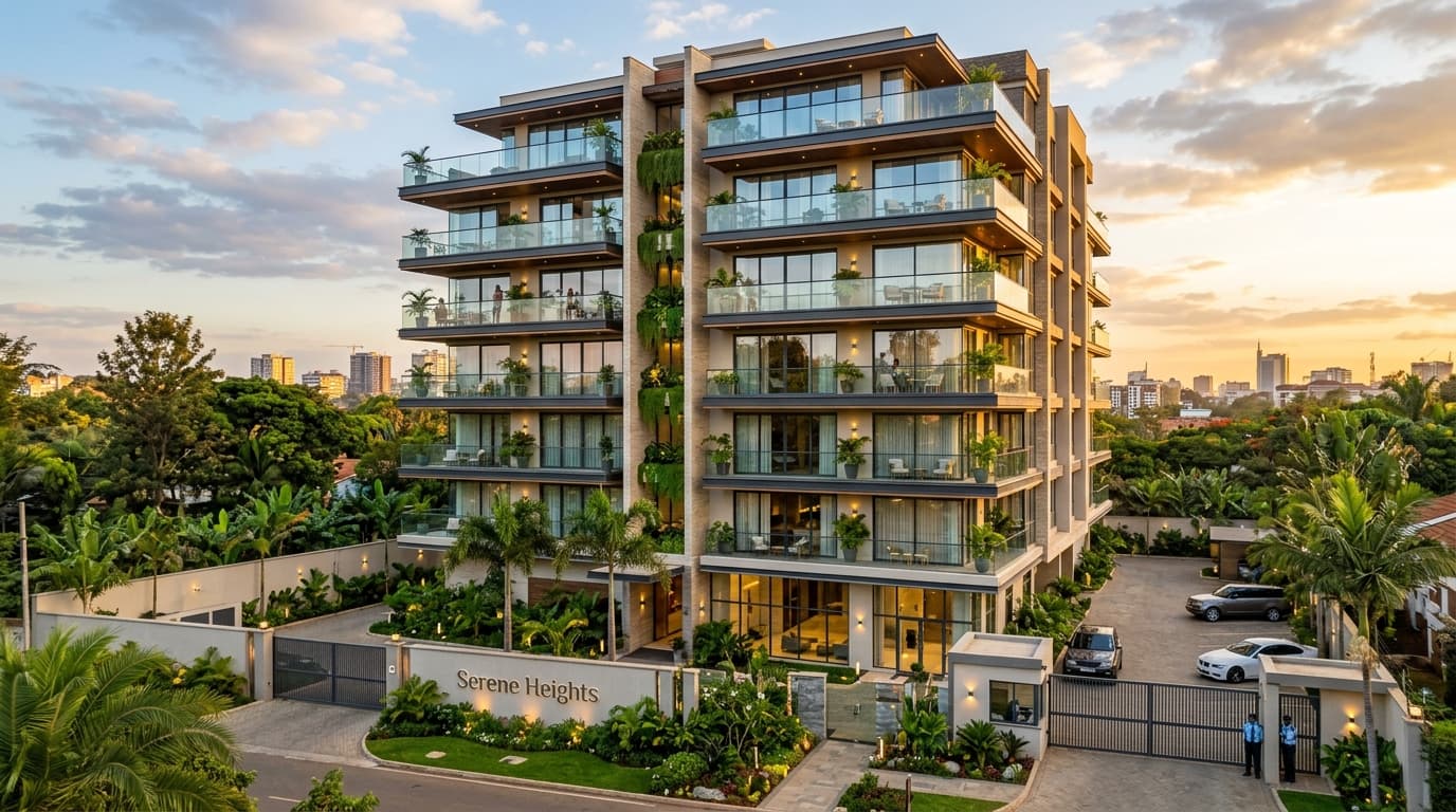 Serene Heights modern apartments in Nairobi Kenya